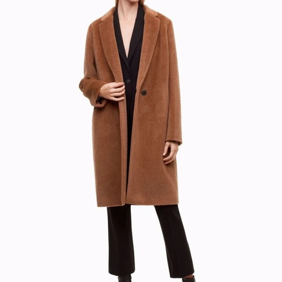 Babaton Jackets & Blazers - Babaton fuzzy stedman jacket